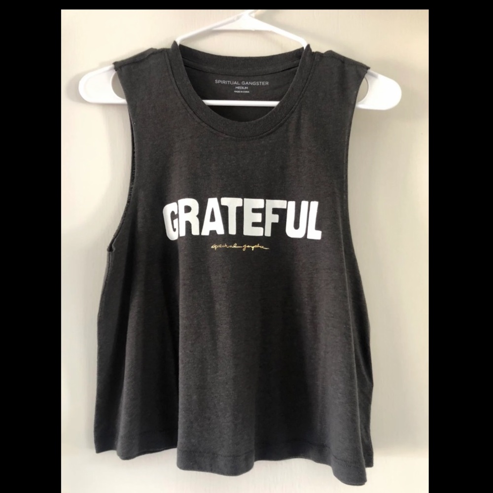 Spiritual gangster grateful tank. Medium